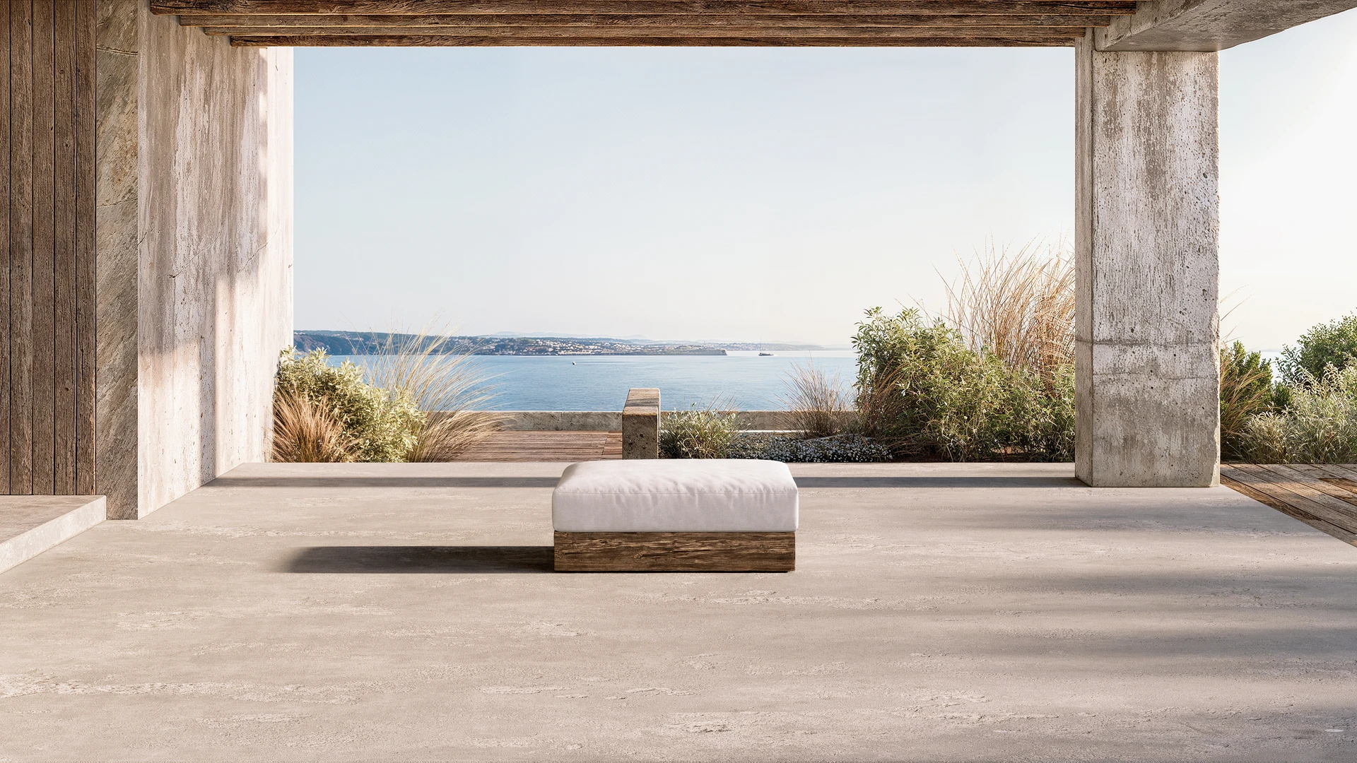 Çınar sofas outdoor raw oak white