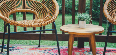 Kestane Bench — Arda Mobilya, antique oak with warm tones and rich grain